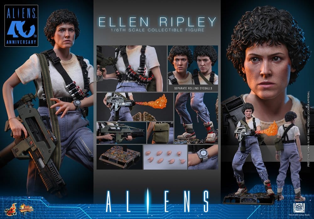 Alien Movie Masterpiece Actionfigur 1/6 Ellen Ripley 30 cm