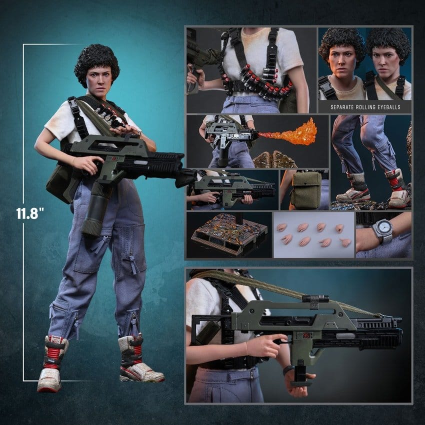 Alien Movie Masterpiece Actionfigur 1/6 Ellen Ripley 30 cm