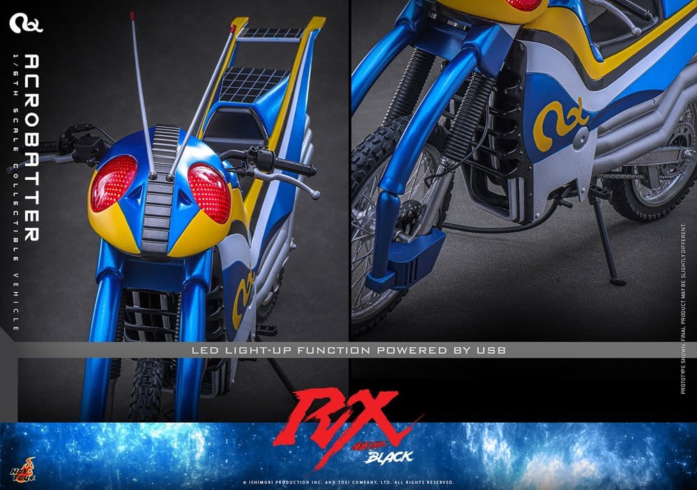 Kamen Rider Black RX Fahrzeug 1/6 Acrobatter 38 cm