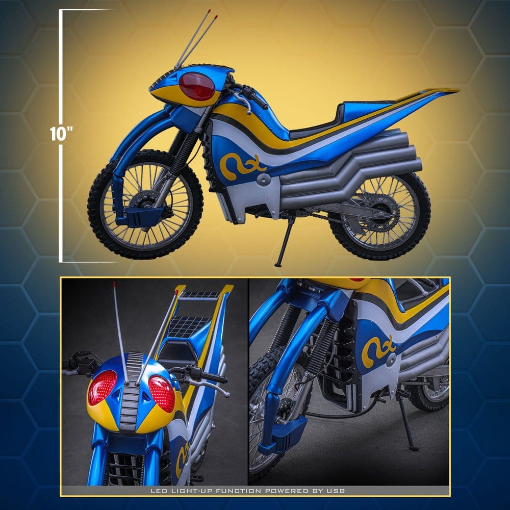 Kamen Rider Black RX Fahrzeug 1/6 Acrobatter 38 cm