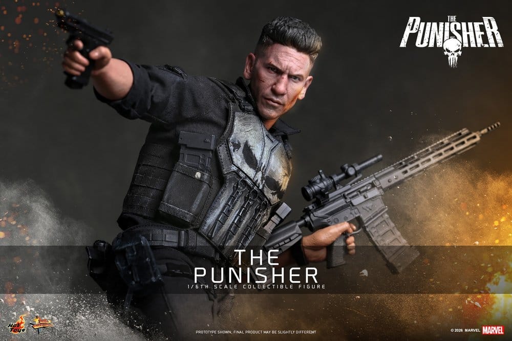 Marvel Actionfigur 1/6 The Punisher 31 cm