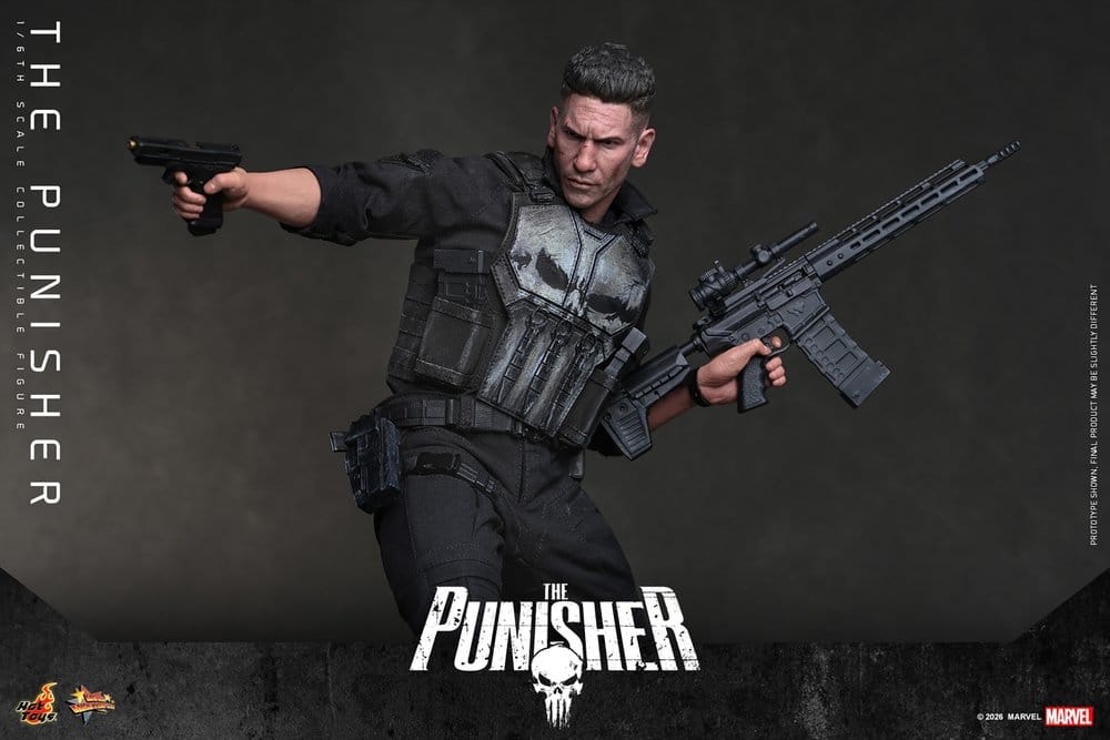 Marvel Actionfigur 1/6 The Punisher 31 cm