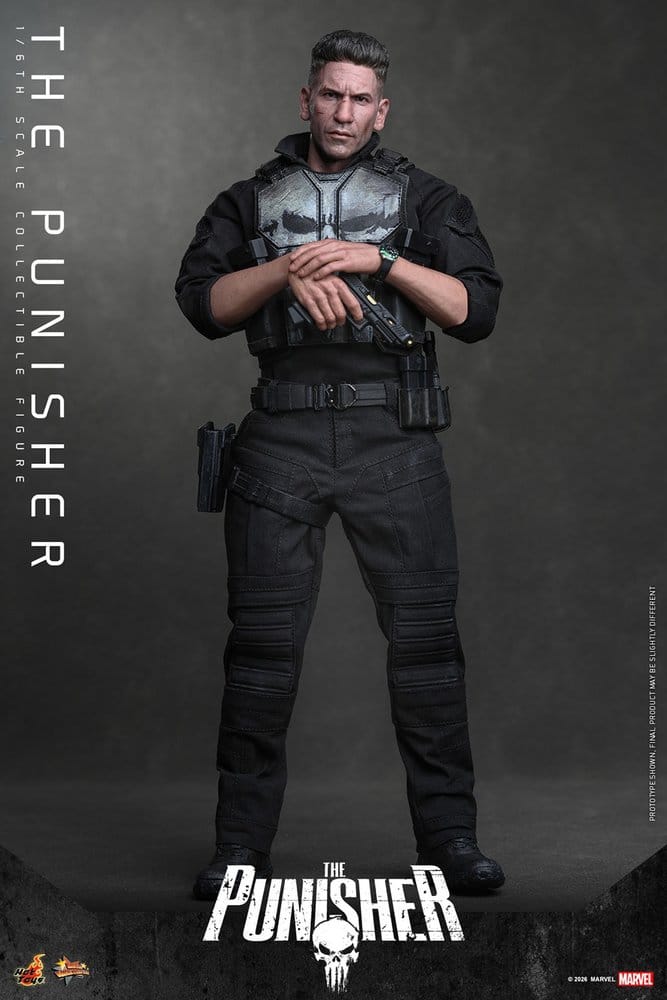 Marvel Actionfigur 1/6 The Punisher 31 cm