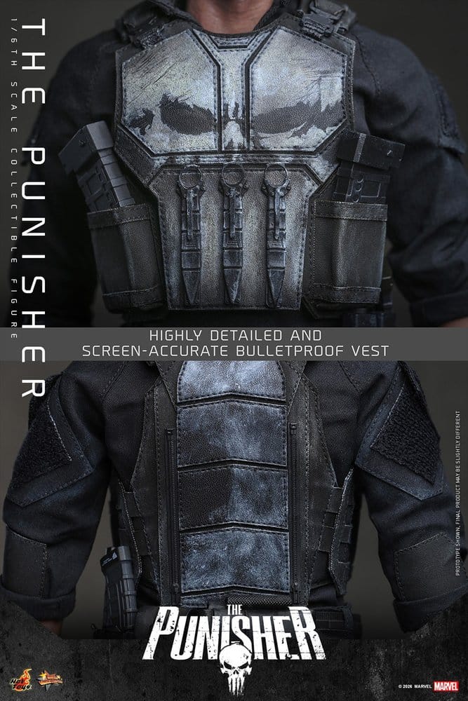 Marvel Actionfigur 1/6 The Punisher 31 cm