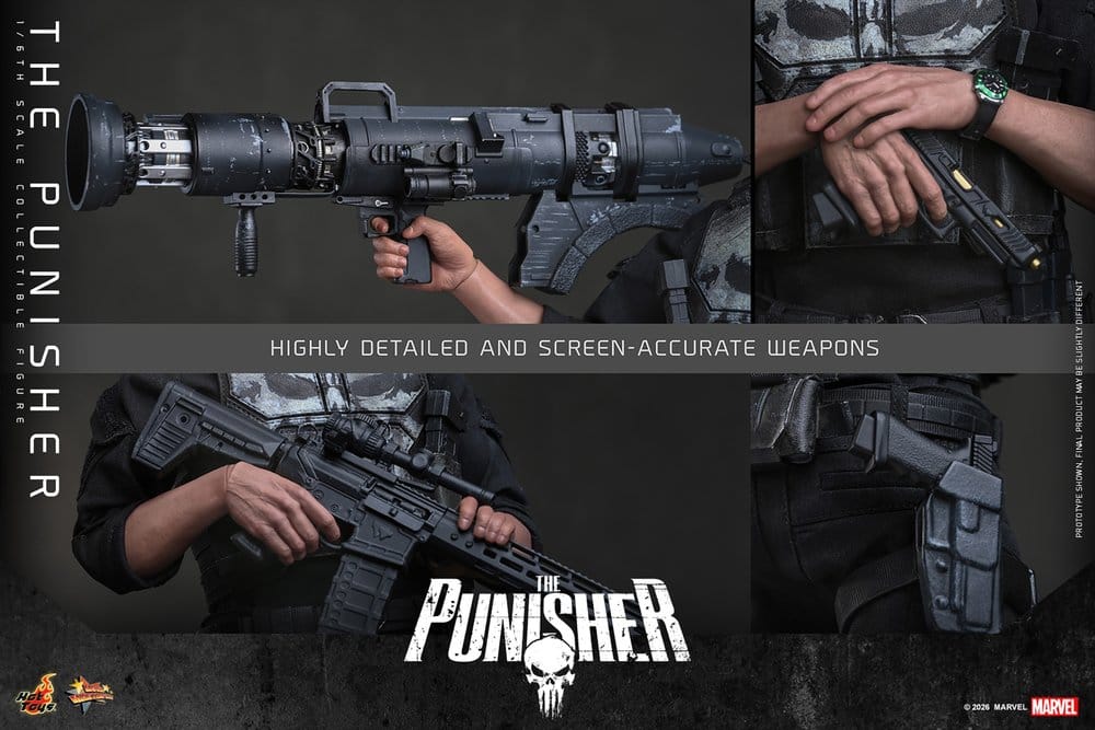 Marvel Actionfigur 1/6 The Punisher 31 cm
