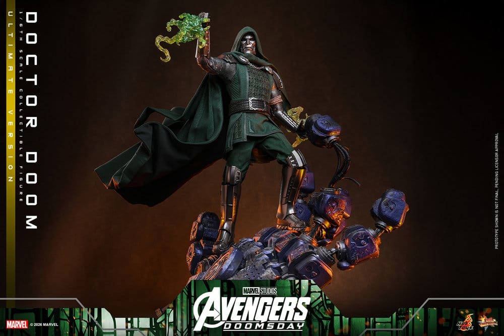 Avengers: Doomsday Movie Masterpiece Actionfigur 1/6 Doctor Doom (Ultimate Version) 31 cm