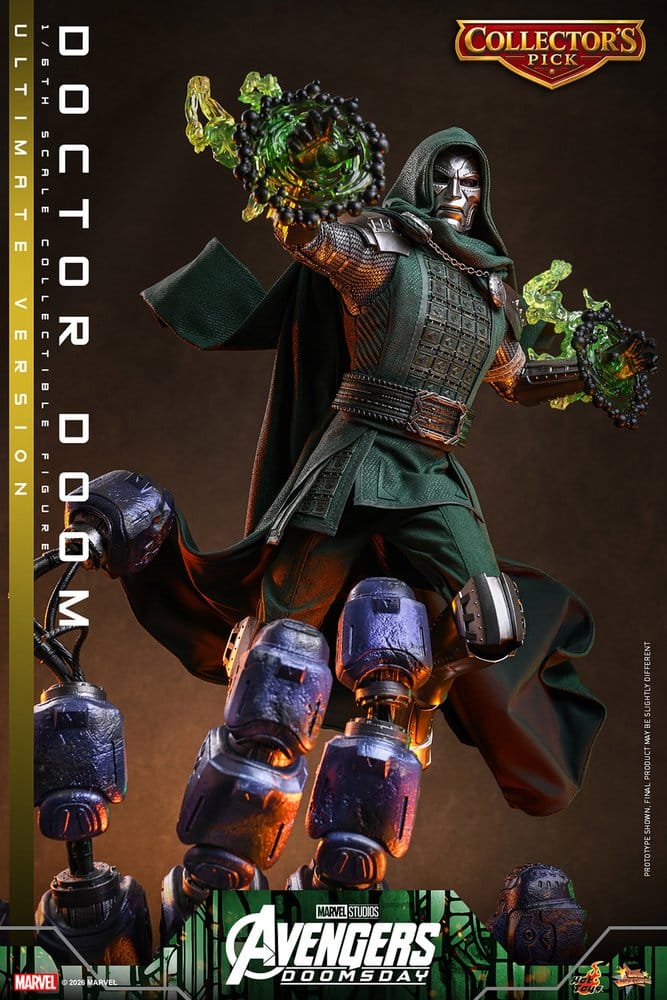 Avengers: Doomsday Movie Masterpiece Actionfigur 1/6 Doctor Doom (Ultimate Version) 31 cm