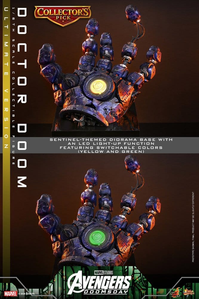 Avengers: Doomsday Movie Masterpiece Actionfigur 1/6 Doctor Doom (Ultimate Version) 31 cm