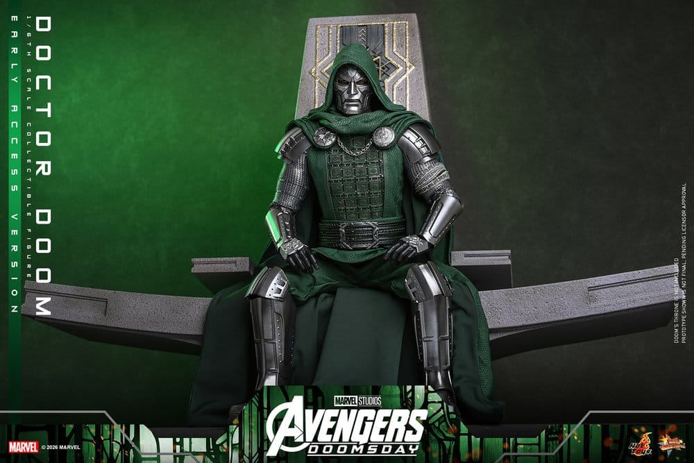 Avengers: Doomsday Movie Masterpiece Actionfigur 1/6 Doctor Doom 31 cm