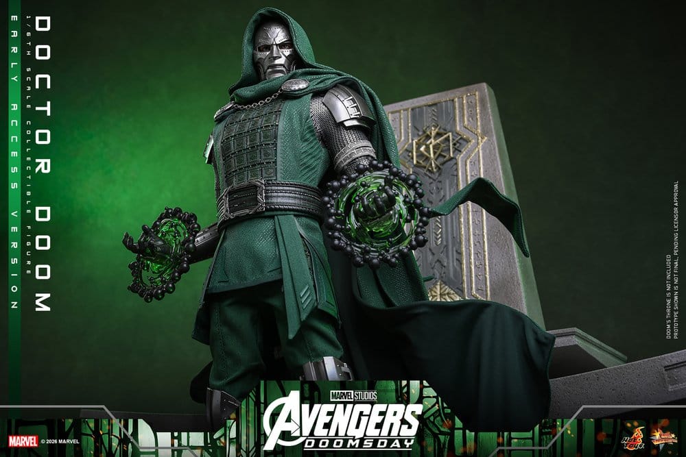 Avengers: Doomsday Movie Masterpiece Actionfigur 1/6 Doctor Doom 31 cm