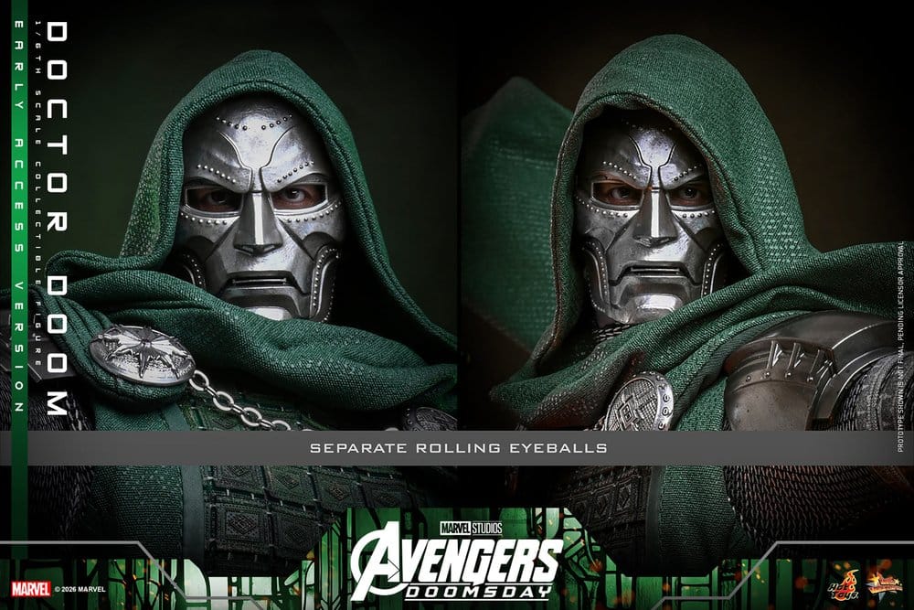 Avengers: Doomsday Movie Masterpiece Actionfigur 1/6 Doctor Doom 31 cm