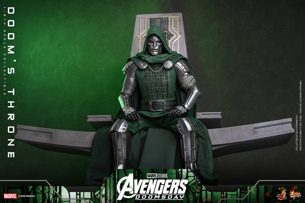 Avengers: Doomsday Movie Masterpiece Actionfiguren-Zubehör 1/6 Doom's Thron 33 cm