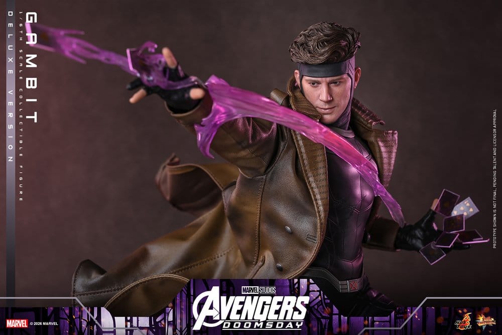 Avengers: Doomsday Movie Masterpiece Actionfigur 1/6 Gambit (Deluxe Version) 31 cm