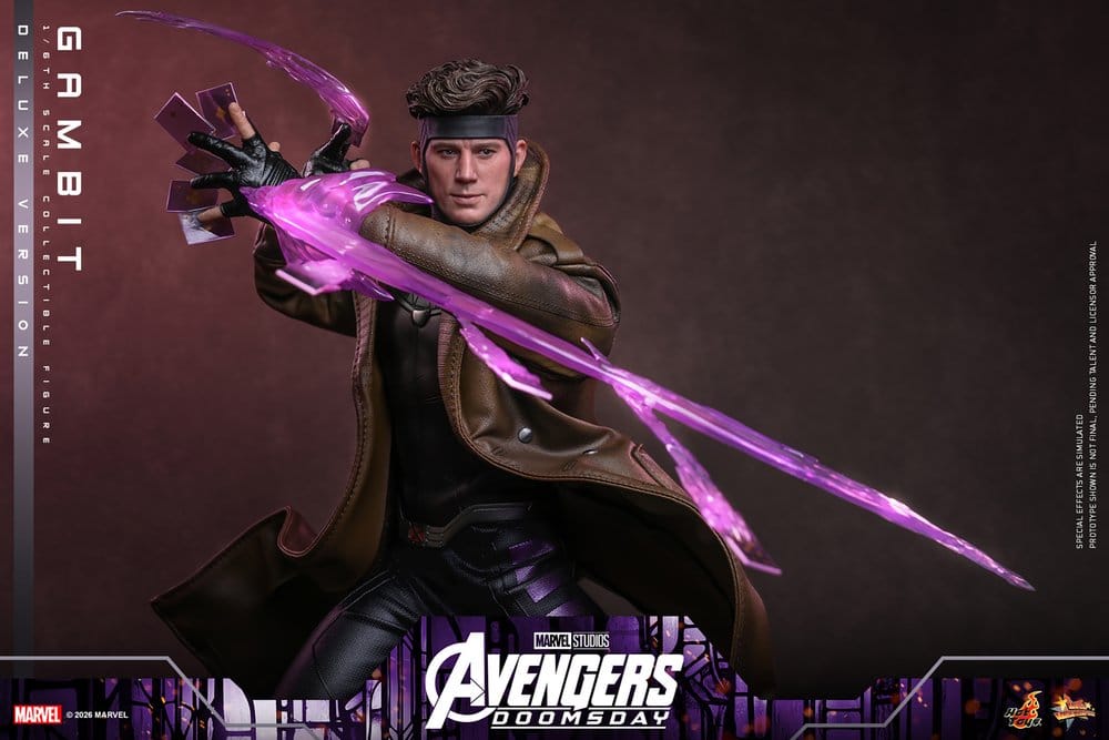 Avengers: Doomsday Movie Masterpiece Actionfigur 1/6 Gambit (Deluxe Version) 31 cm