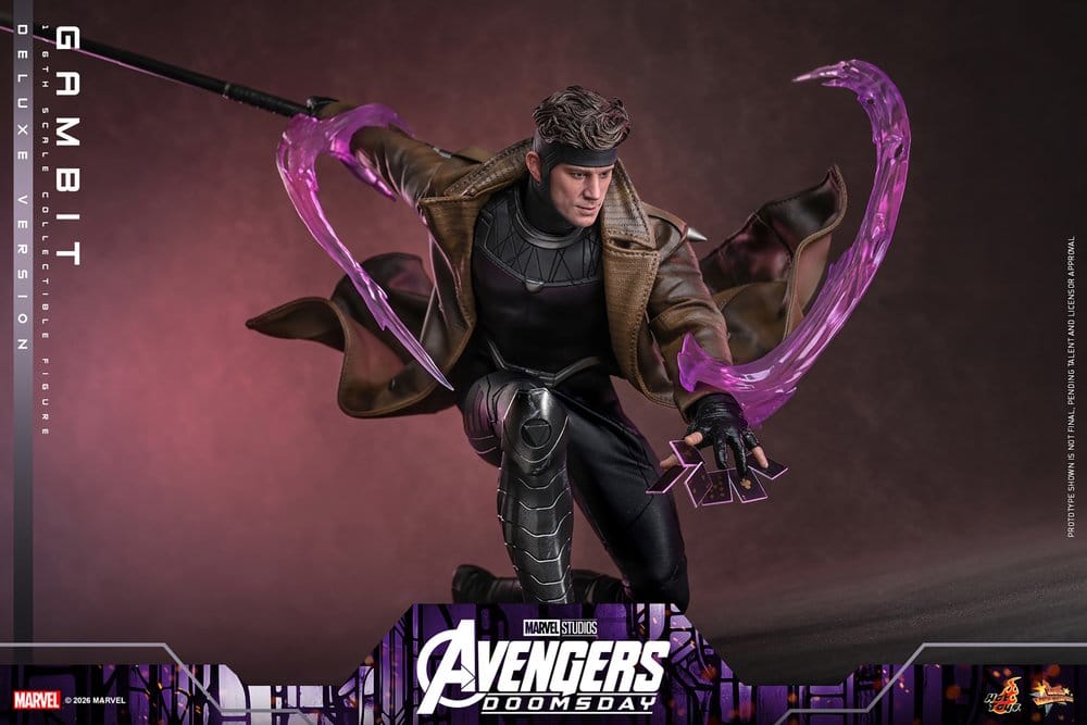 Avengers: Doomsday Movie Masterpiece Actionfigur 1/6 Gambit (Deluxe Version) 31 cm