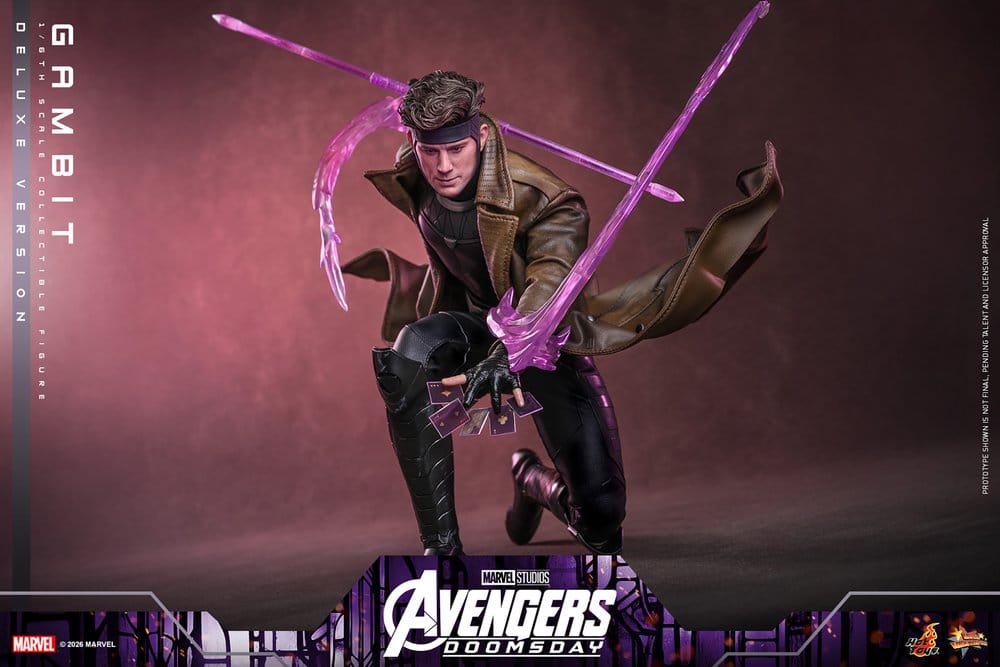 Avengers: Doomsday Movie Masterpiece Actionfigur 1/6 Gambit (Deluxe Version) 31 cm