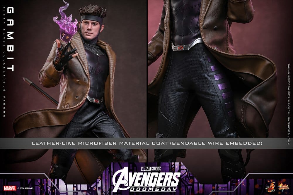 Avengers: Doomsday Movie Masterpiece Actionfigur 1/6 Gambit 31 cm