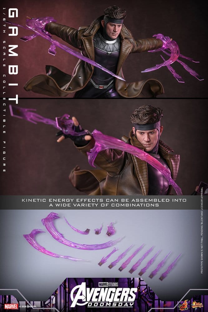 Avengers: Doomsday Movie Masterpiece Actionfigur 1/6 Gambit 31 cm