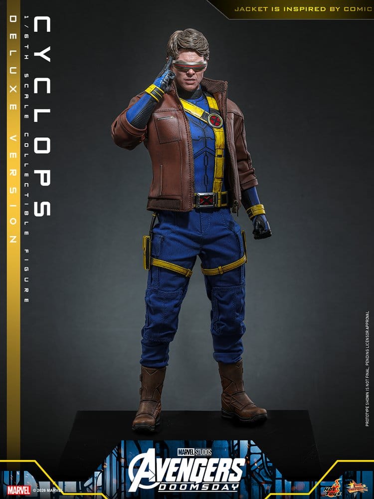 Avengers: Doomsday Movie Masterpiece Actionfigur 1/6 Cyclops (Deluxe Version) 30 cm