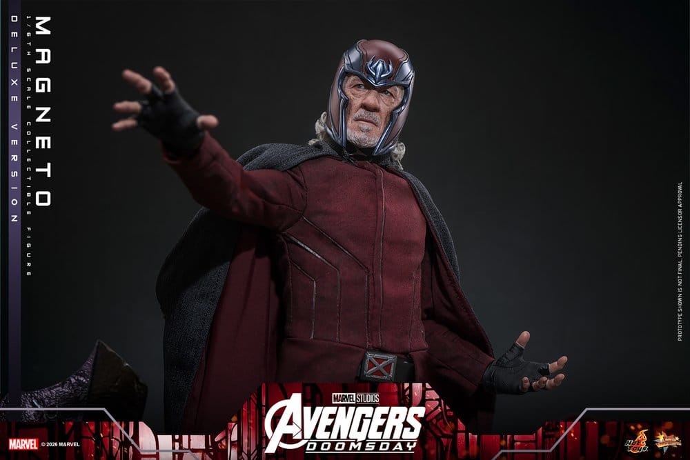 Avengers: Doomsday Movie Masterpiece Actionfigur 1/6 Magneto (Deluxe Version) 30 cm