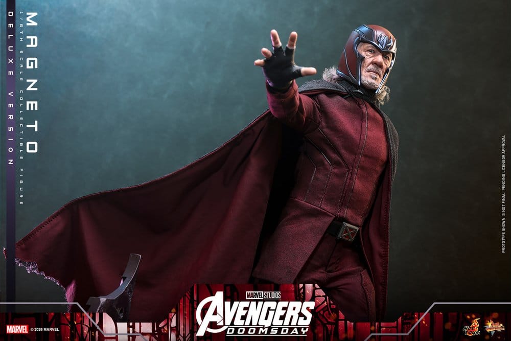 Avengers: Doomsday Movie Masterpiece Actionfigur 1/6 Magneto (Deluxe Version) 30 cm