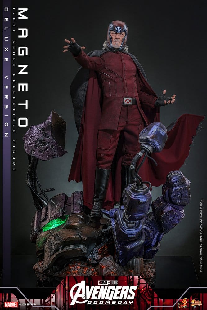 Avengers: Doomsday Movie Masterpiece Actionfigur 1/6 Magneto (Deluxe Version) 30 cm
