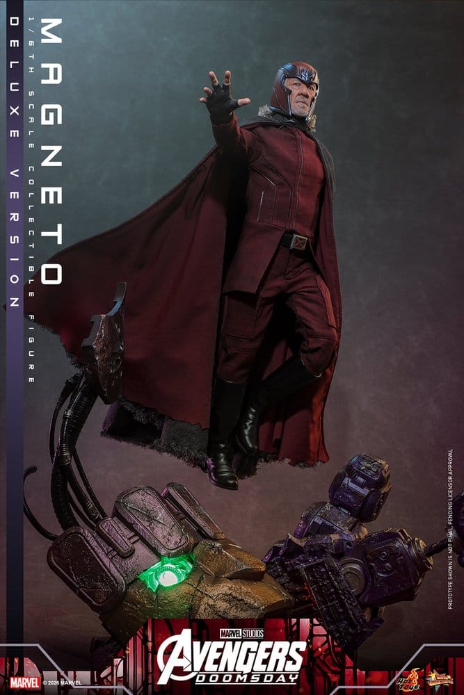Avengers: Doomsday Movie Masterpiece Actionfigur 1/6 Magneto (Deluxe Version) 30 cm