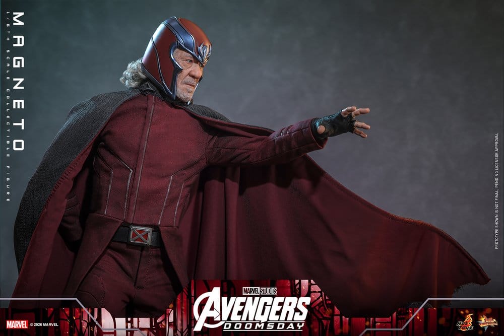 Avengers: Doomsday Movie Masterpiece Actionfigur 1/6 Magneto 30 cm