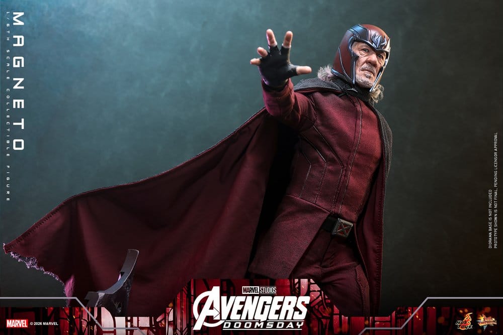 Avengers: Doomsday Movie Masterpiece Actionfigur 1/6 Magneto 30 cm