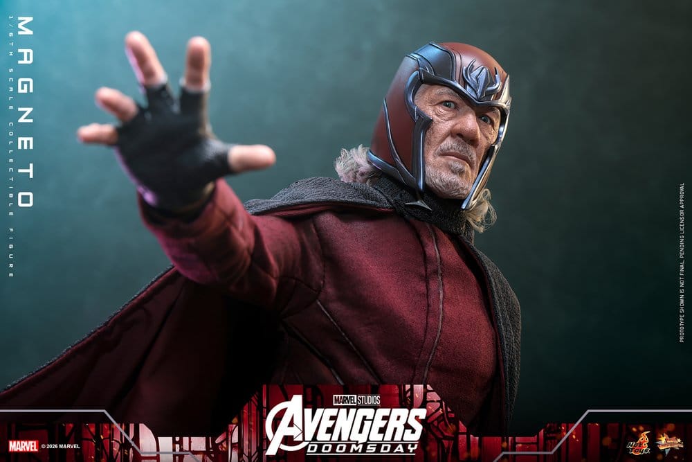 Avengers: Doomsday Movie Masterpiece Actionfigur 1/6 Magneto 30 cm
