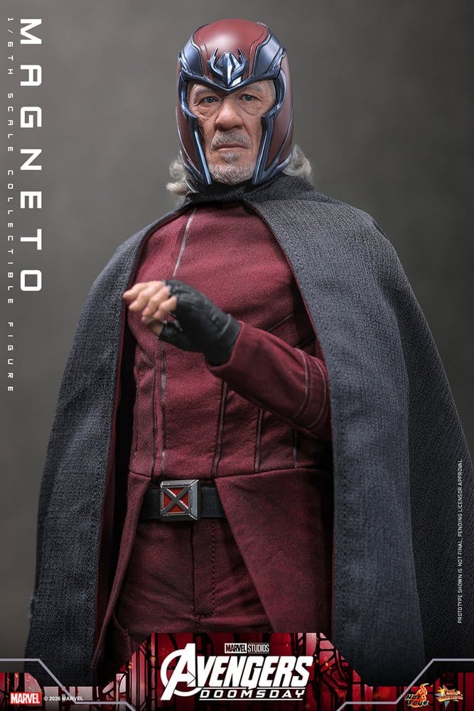 Avengers: Doomsday Movie Masterpiece Actionfigur 1/6 Magneto 30 cm
