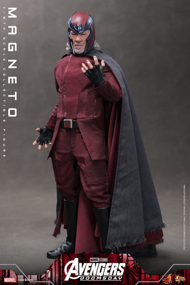 Avengers: Doomsday Movie Masterpiece Actionfigur 1/6 Magneto 30 cm