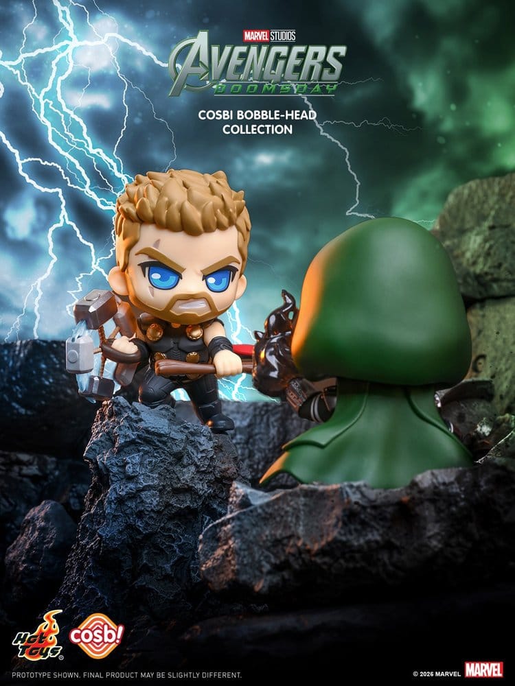 Marvel Cosbi Minifiguren 11 cm Avengers: Doomsday Blind Box Display (8)