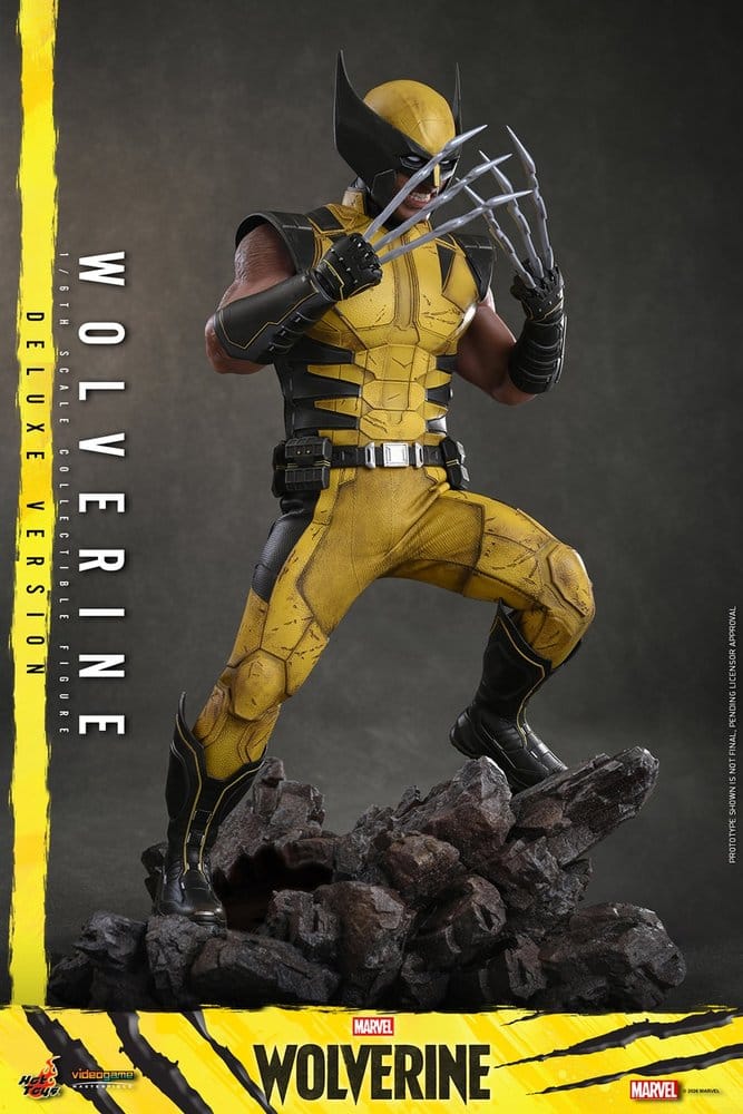 Marvel Video Game Masterpiece Actionfigur 1/6 Wolverine (Deluxe Version) 29 cm