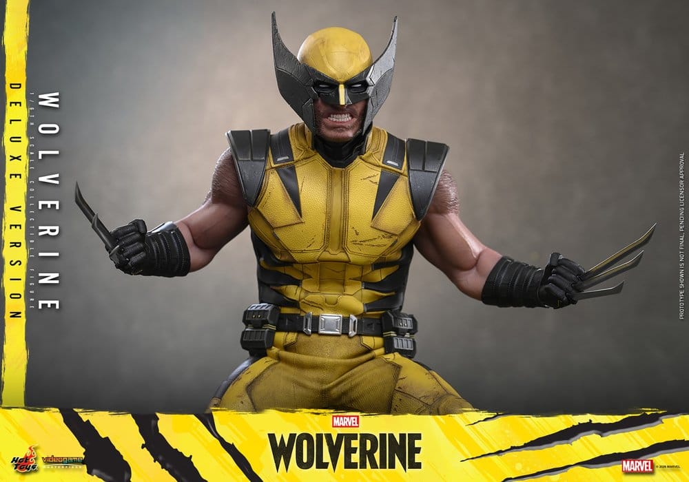 Marvel Video Game Masterpiece Actionfigur 1/6 Wolverine (Deluxe Version) 29 cm