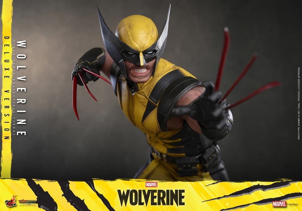 Marvel Video Game Masterpiece Actionfigur 1/6 Wolverine (Deluxe Version) 29 cm