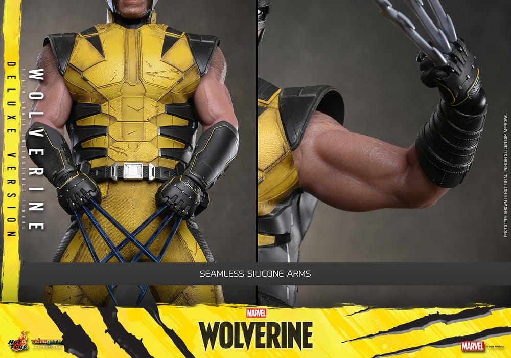 Marvel Video Game Masterpiece Actionfigur 1/6 Wolverine (Deluxe Version) 29 cm