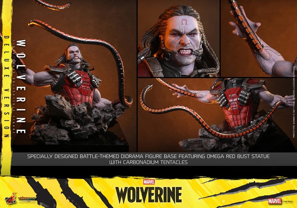 Marvel Video Game Masterpiece Actionfigur 1/6 Wolverine (Deluxe Version) 29 cm