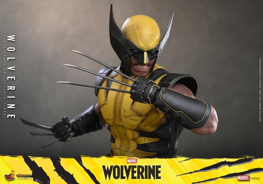 Marvel Video Game Masterpiece Actionfigur 1/6 Wolverine 29 cm