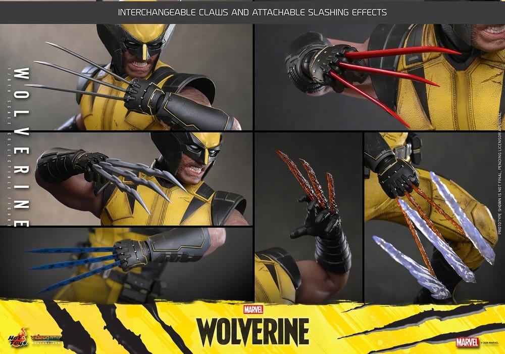 Marvel Video Game Masterpiece Actionfigur 1/6 Wolverine 29 cm