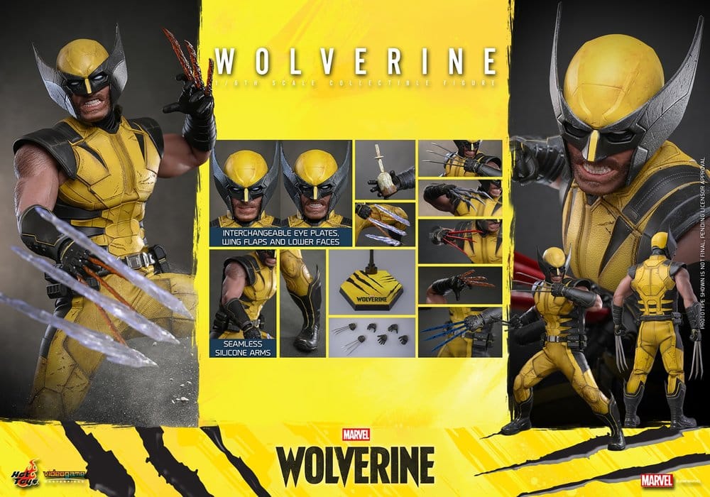 Marvel Video Game Masterpiece Actionfigur 1/6 Wolverine 29 cm