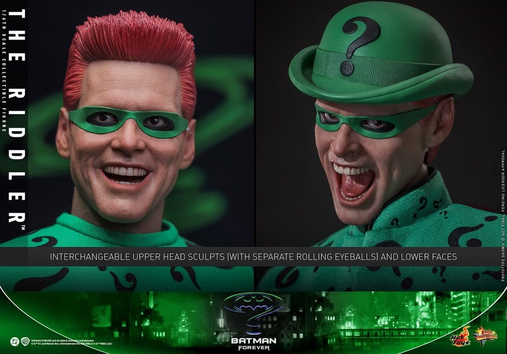 DC Comics Batman Forever Movie Masterpiece Actionfigur 1/6 Riddler 31 cm