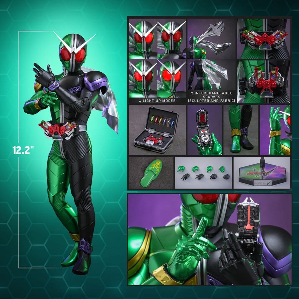 Kamen Rider Television Masterpiece Series Actionfigur 1/6 Kamen Rider W 31 cm