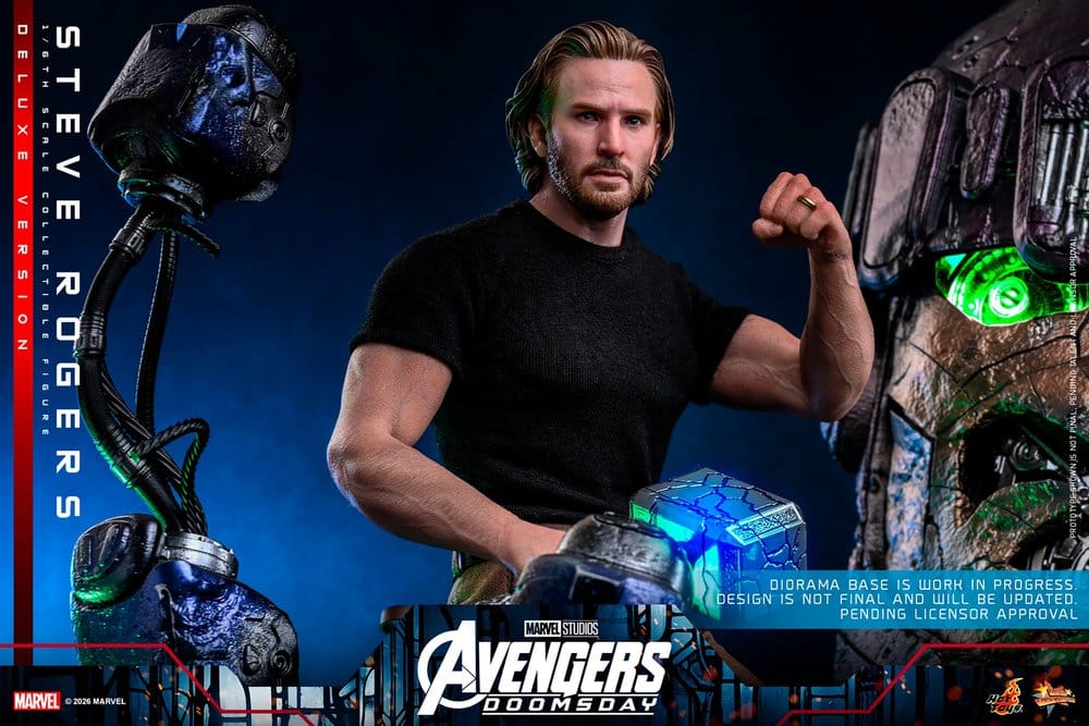 Marvel Avengers: Doomsday Movie Masterpiece Actionfigur 1/6 Steve Rogers (Deluxe Version) 31 cm