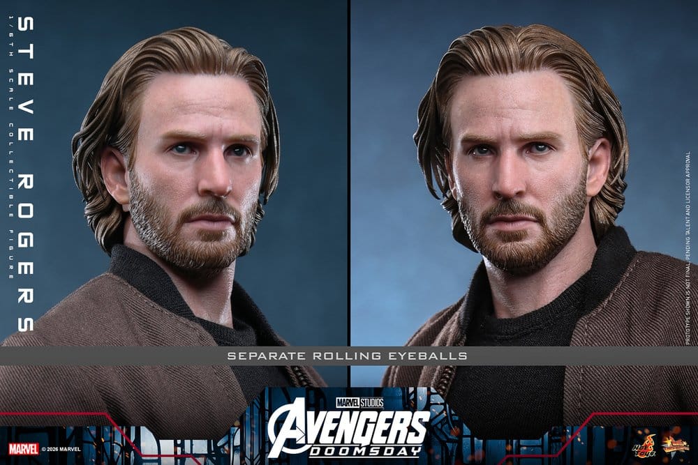 Marvel Avengers: Doomsday Movie Masterpiece Actionfigur 1/6 Steve Rogers (Deluxe Version) 31 cm