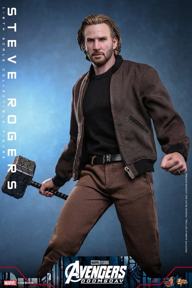 Marvel Avengers: Doomsday Movie Masterpiece Actionfigur 1/6 Steve Rogers 31 cm