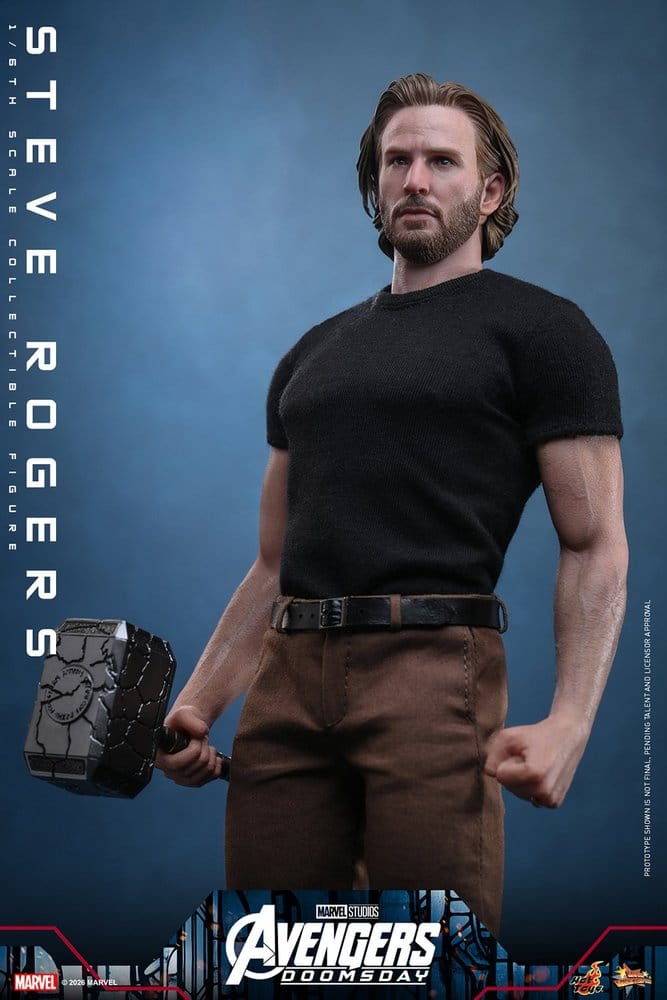 Marvel Avengers: Doomsday Movie Masterpiece Actionfigur 1/6 Steve Rogers 31 cm