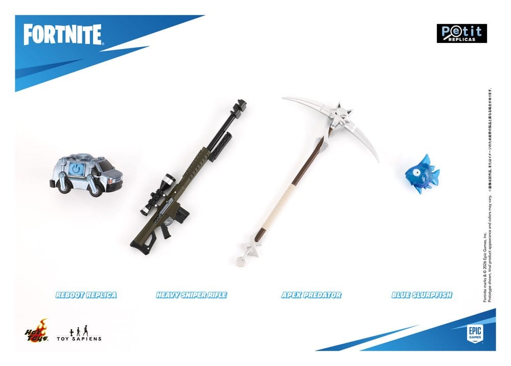Fortnite Petit Replicas Zubehörpaket Serie 1 Sortiment (8)