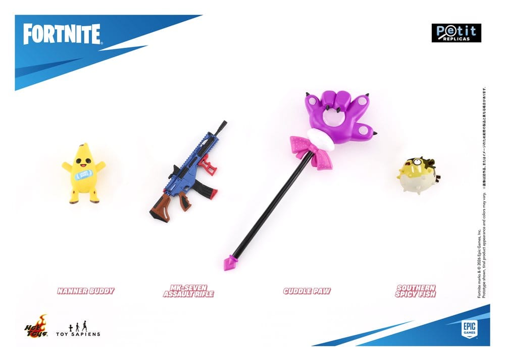 Fortnite Petit Replicas Zubehörpaket Serie 1 Sortiment (8)