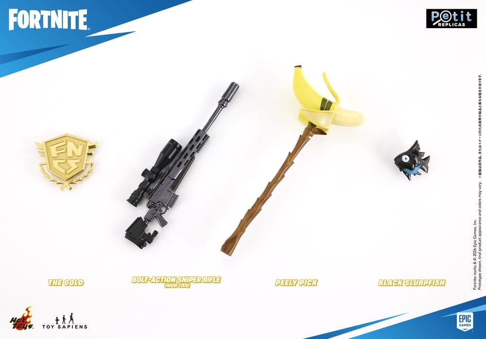Fortnite Petit Replicas Zubehörpaket Serie 1 Sortiment (8)